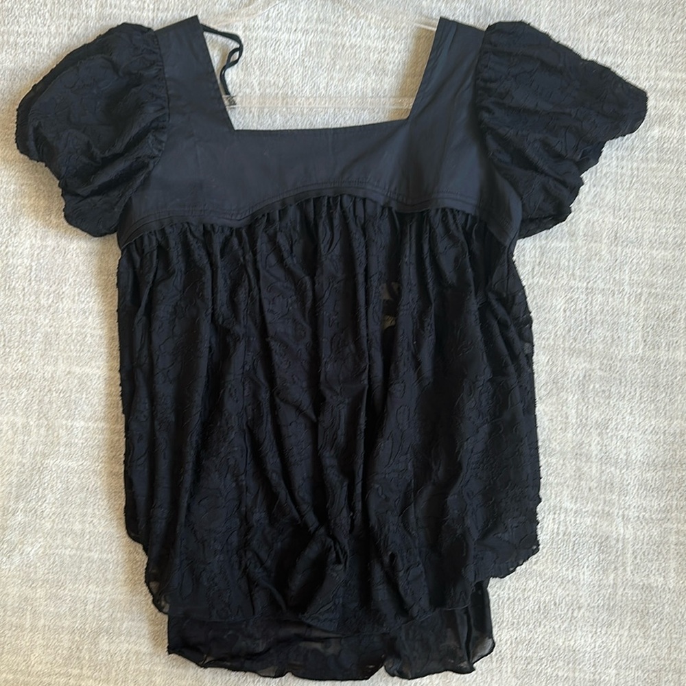 Free People Black Top